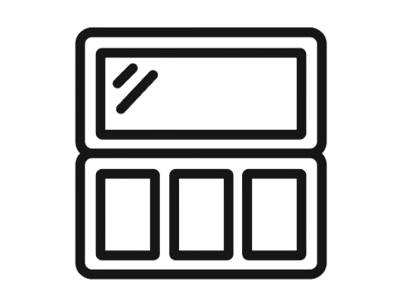 پالت رژ گونه