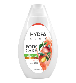 شامپو بدن کرمی با رایحه هلو و روغن آرگان حجم 500 میلی لیتر هیدرودرم